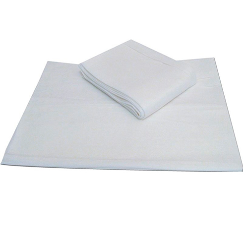 Draps Jetables Table Tissu SMS imperméable Colis 100 pièces Couleur Blanc  Sac 10 pièces Taille 80 x 200 cm Modèle Draps Lit Non Réglable Table 70 x  190 cm