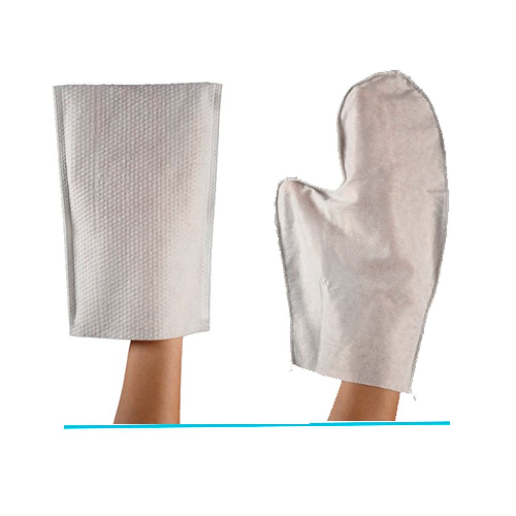 GANTS DE TOILETTE JETABLE IMPERMEABLE