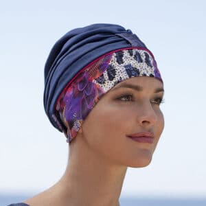 Bonnet De Bain Turban Réglable Pour Femmes – Doublure PVC Imperméable, Confortable Pour La Douche Ou La Piscine - 4